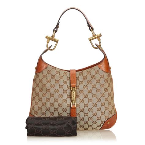 leather gucci hobo purse|Gucci hobo bag vintage.